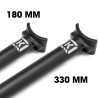 KINK Stealth Pivotal Seat Post, 75 mm, Matte Black